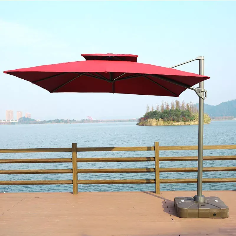 Malaking Kanan Cantilever Garden Umbrella